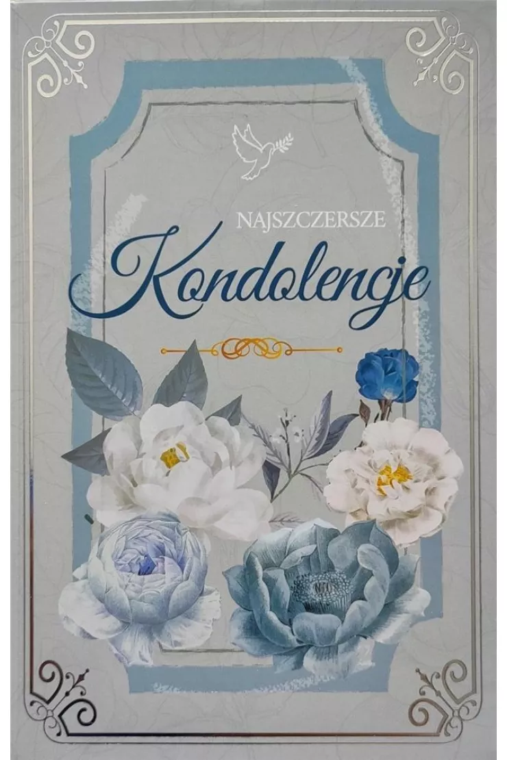 Karnet Kondolencje 2K - 049