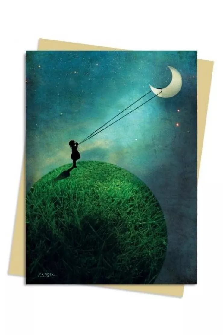 Karnet B6 W pogoni za księżycem Catrin Welz-Stein