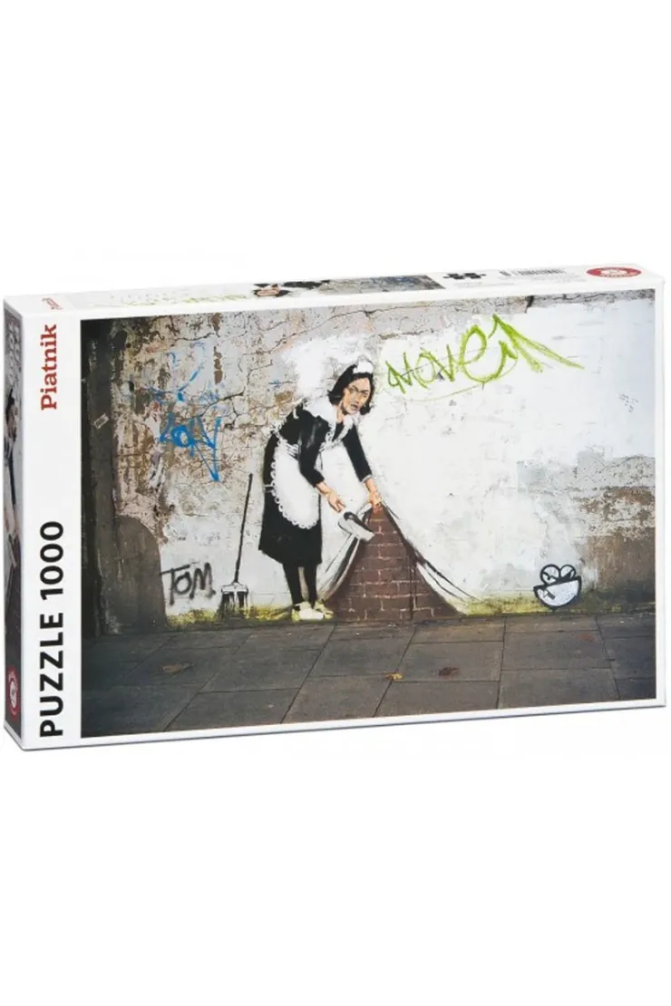 Puzzle 1000 el. Pokojówka Banksy