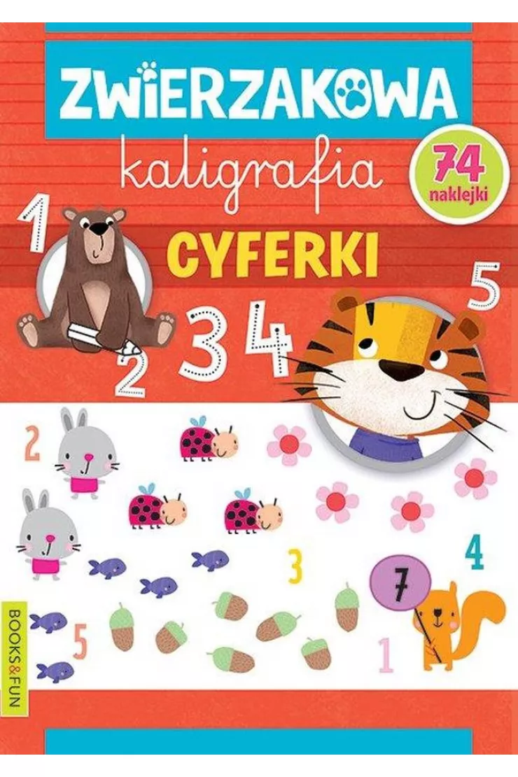 Cyferki. Zwierzaczkowa kaligrafia