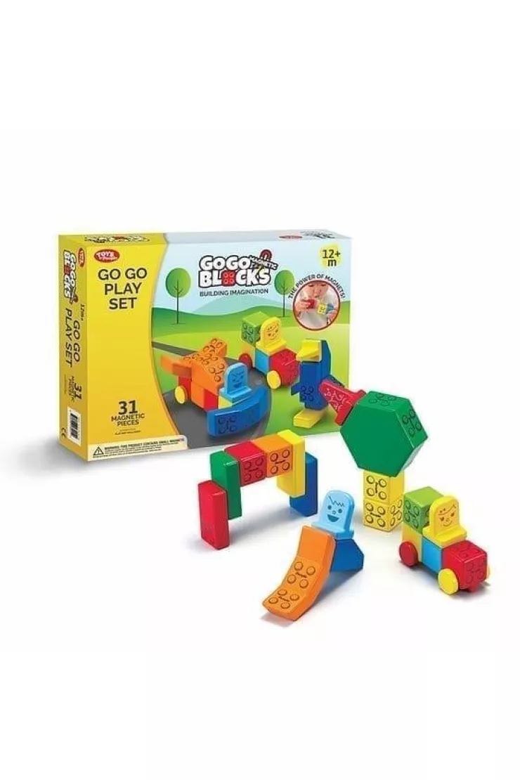  Klocki magnetyczne klasyczne 31el