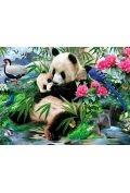 Mozaika diamentowa 5D - Panda