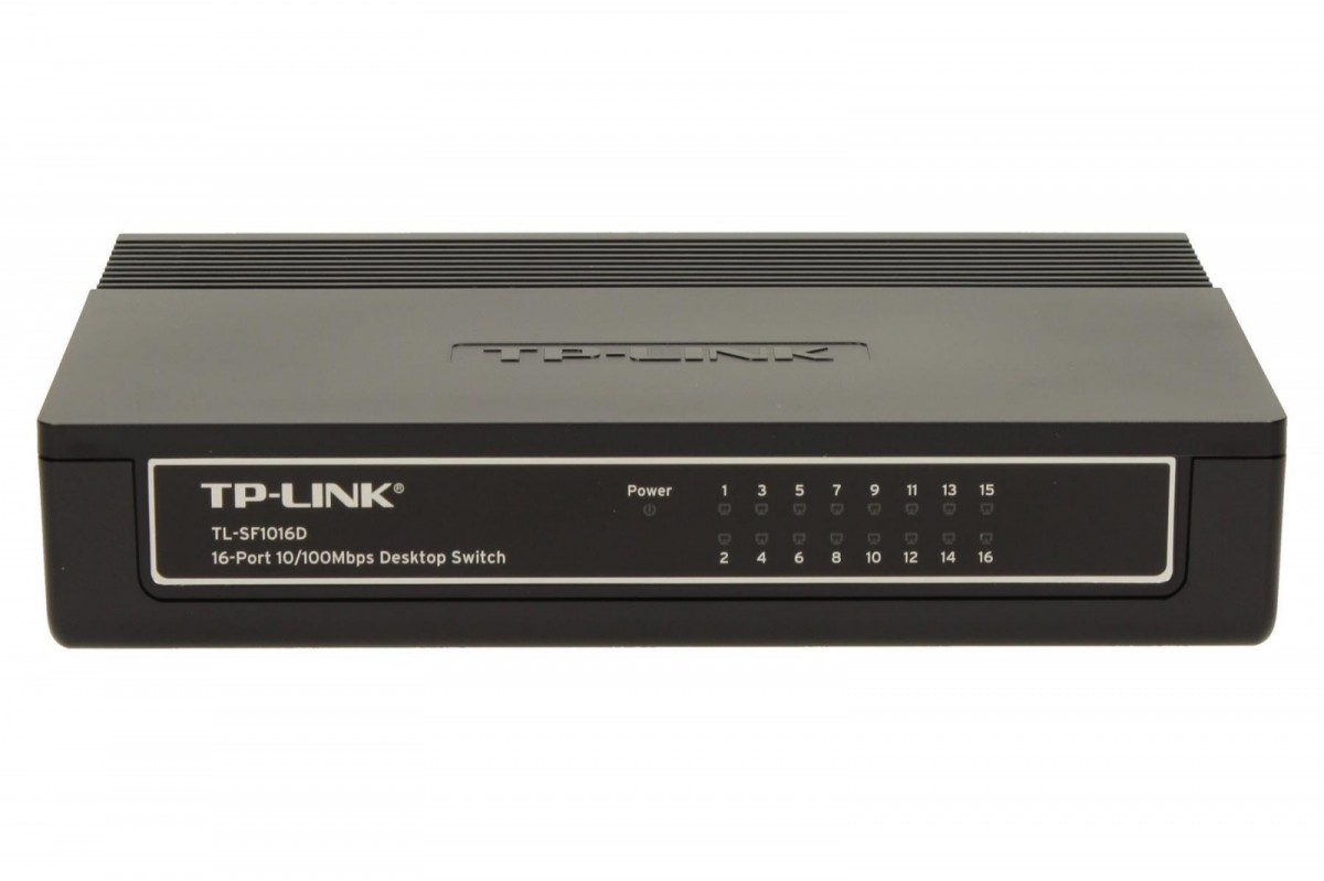 TP-Link Przełšcznik TL-SF1016D 16xTP 10/100Mbps switch