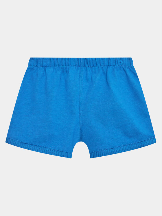 United Colors Of Benetton Szorty materiałowe 3MI5A9008 Niebieski Regular Fit