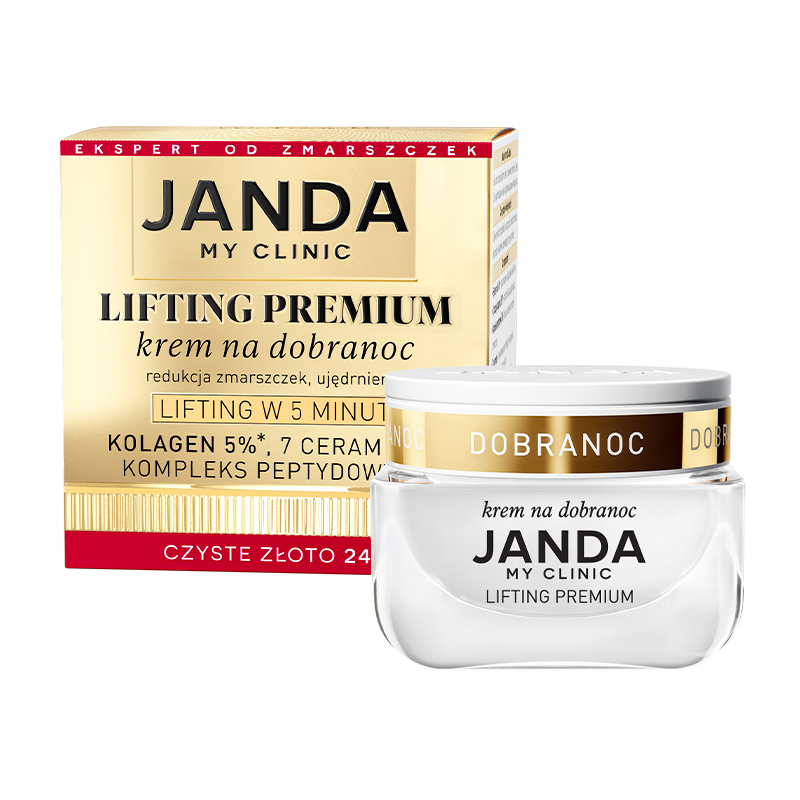 JANDA MY CLINIC LIFTING PREMIUM krem na dobranoc 50ml
