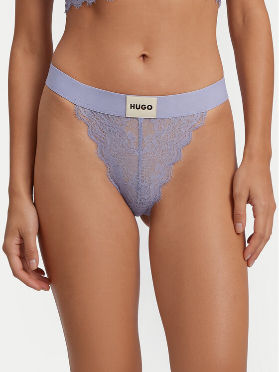 HUGO Figi klasyczne 50535071 Fioletowy