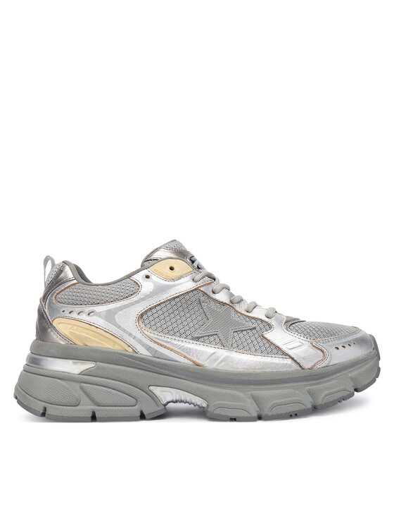 Golden Goose Sneakersy Lightstar GWF00724.F006475.70138 Srebrny