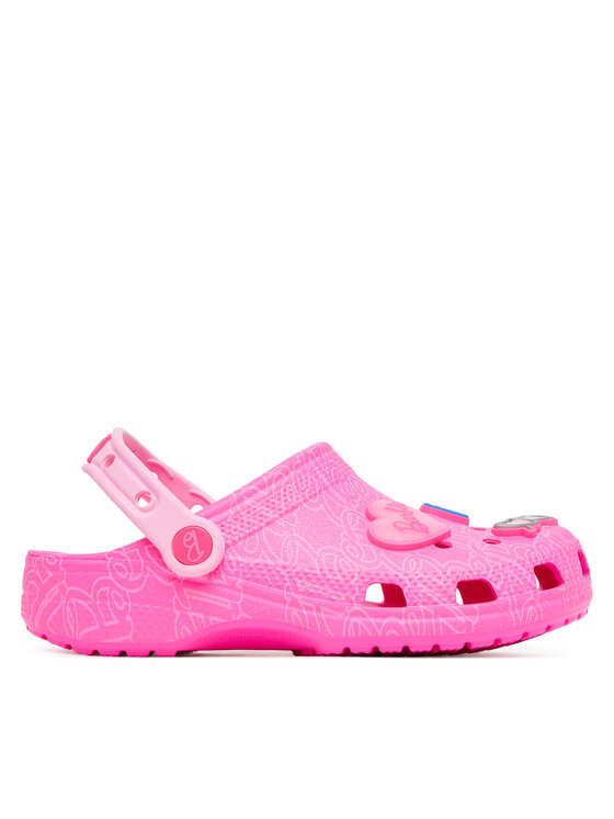 Crocs Klapki  Barbie Classic Clog 211406 Różowy