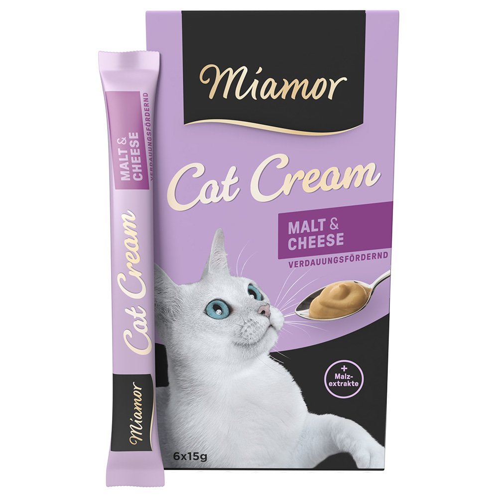 Miamor Cat Snack pasta słodowa z serem - 6 x 15 g miniaturka