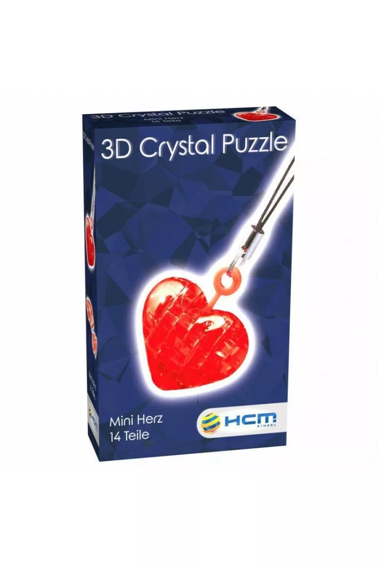 Puzzle 3D mini Crystal 14 el. Serce