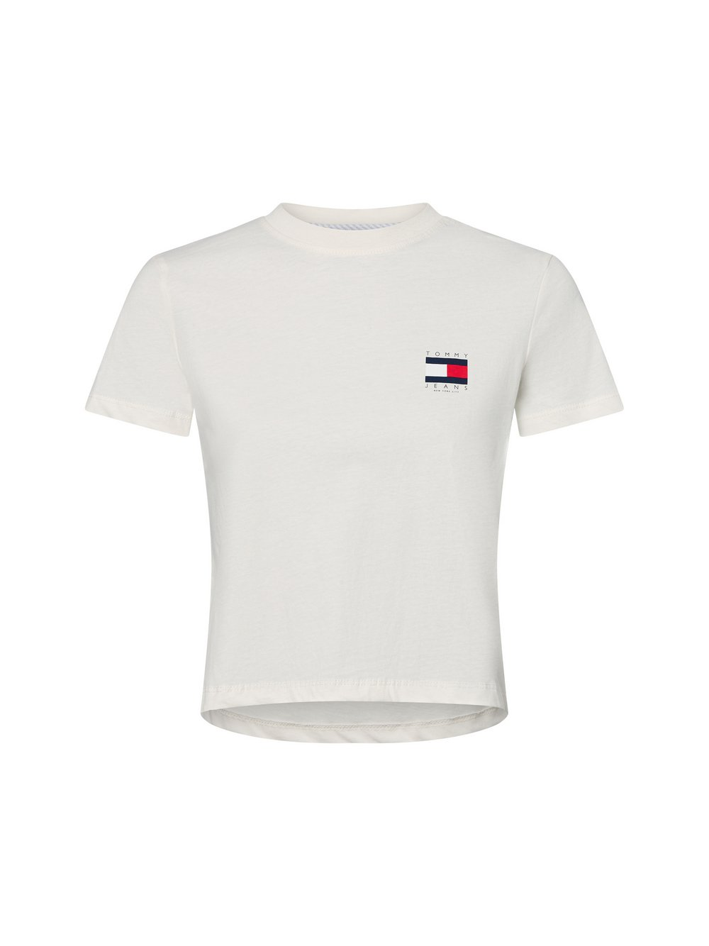 Tommy Jeans Koszulka damska Kobiety Bawełna biały, XS