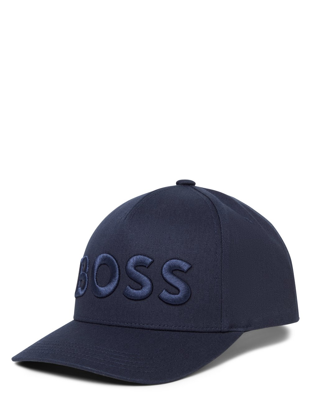 BOSS Czapka męska - Sevile Mężczyźni Bawełna niebieski, ONE SIZE