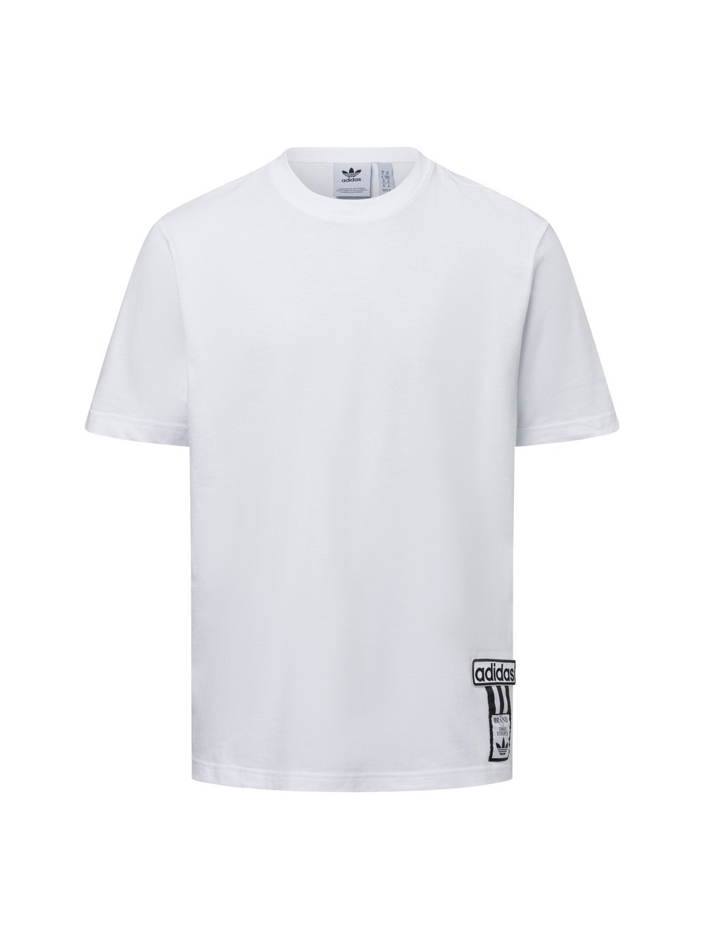 adidas Originals Koszulka męska - Adibreak Mężczyźni Bawełna biały, S