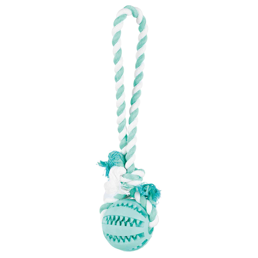 Trixie Denta Fun lina do zabawy z piłką  - Ø x wys.: 7 x 24 cm