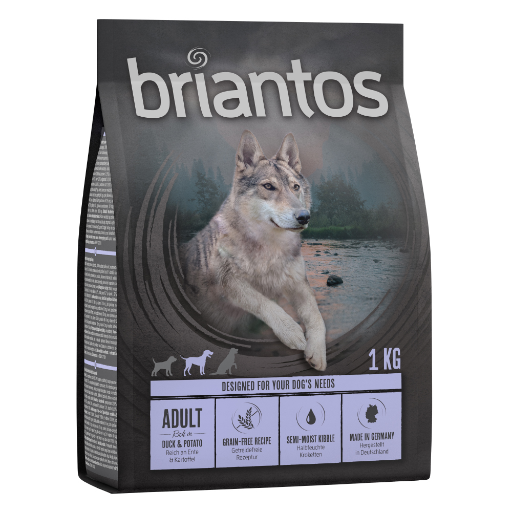 Briantos Adult, kaczka z ziemniakami, bez zbóż - 4  x 1 kg