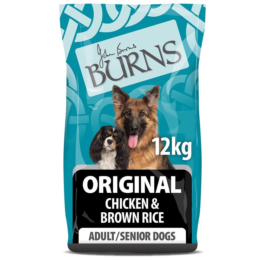 Burns Adult & Senior Original, kurczak i brązowy ryż - 12 kg