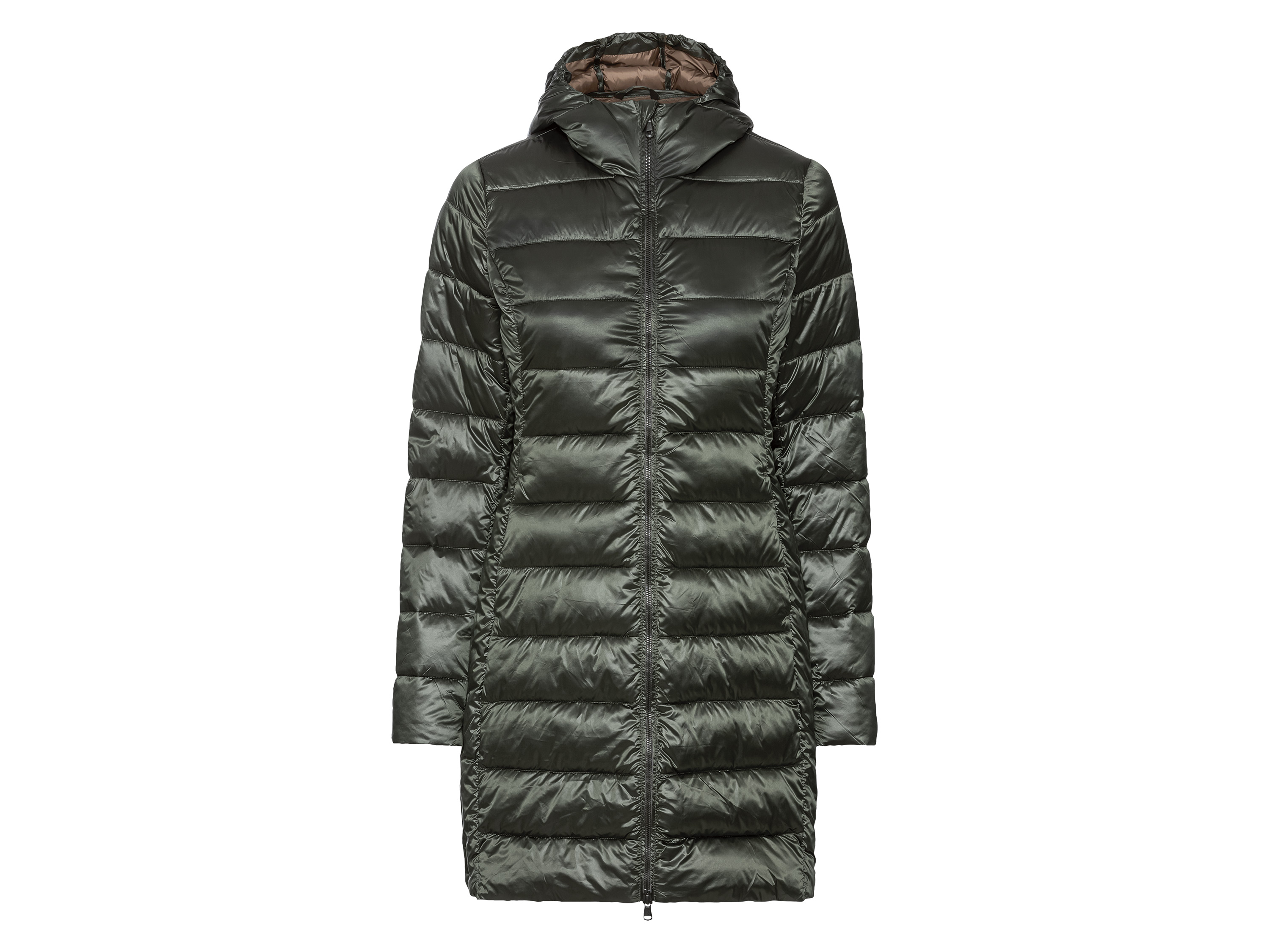 esmara® Lekki płaszcz damski (XS (32/34), Zielony, metaliczny)