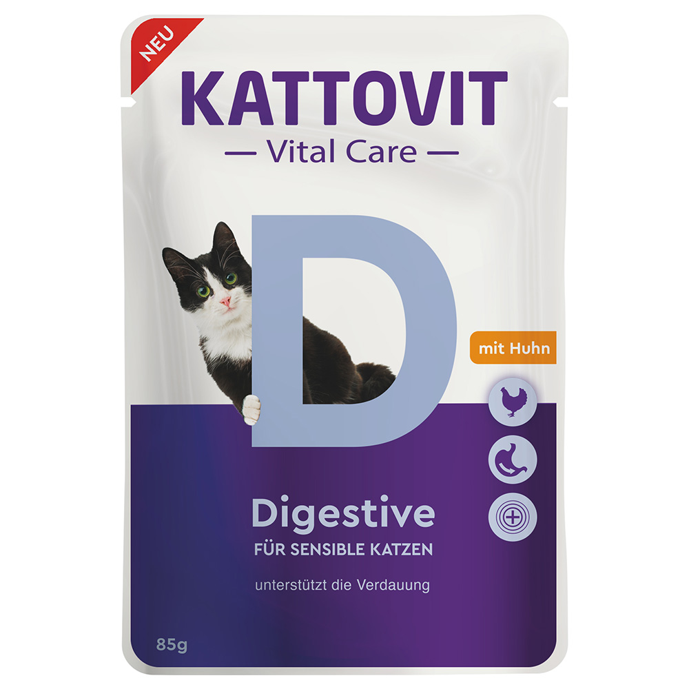 Kattovit Vital Care Digestive, saszetki z kurczakiem - 85 g