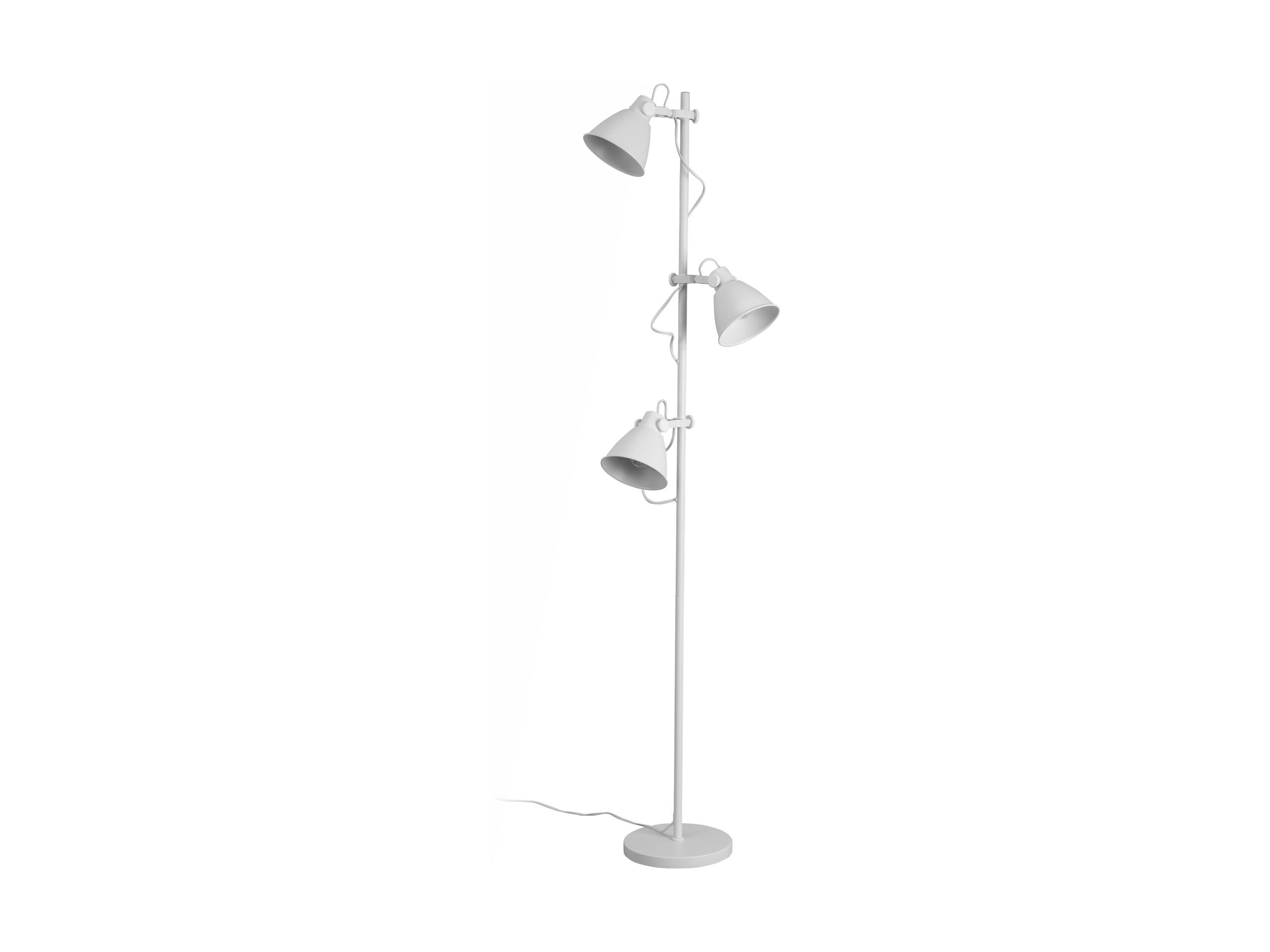 LIVARNO home Lampa podłogowa LED (Biały)