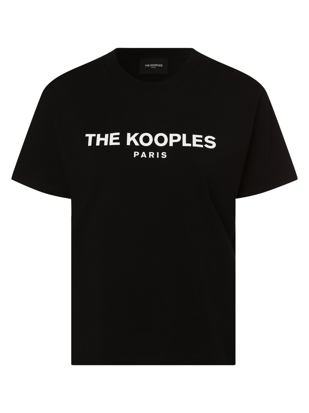 The Kooples T-shirt damski Kobiety Bawełna czarny, 2