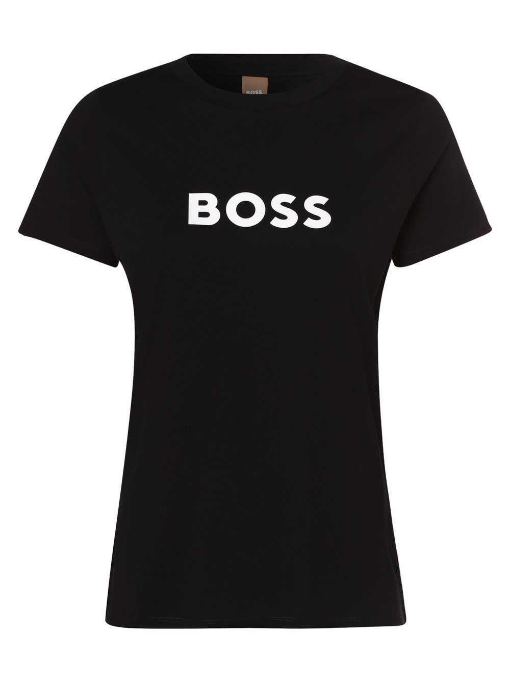 BOSS Orange T-shirt damski Kobiety Bawełna czarny, XL