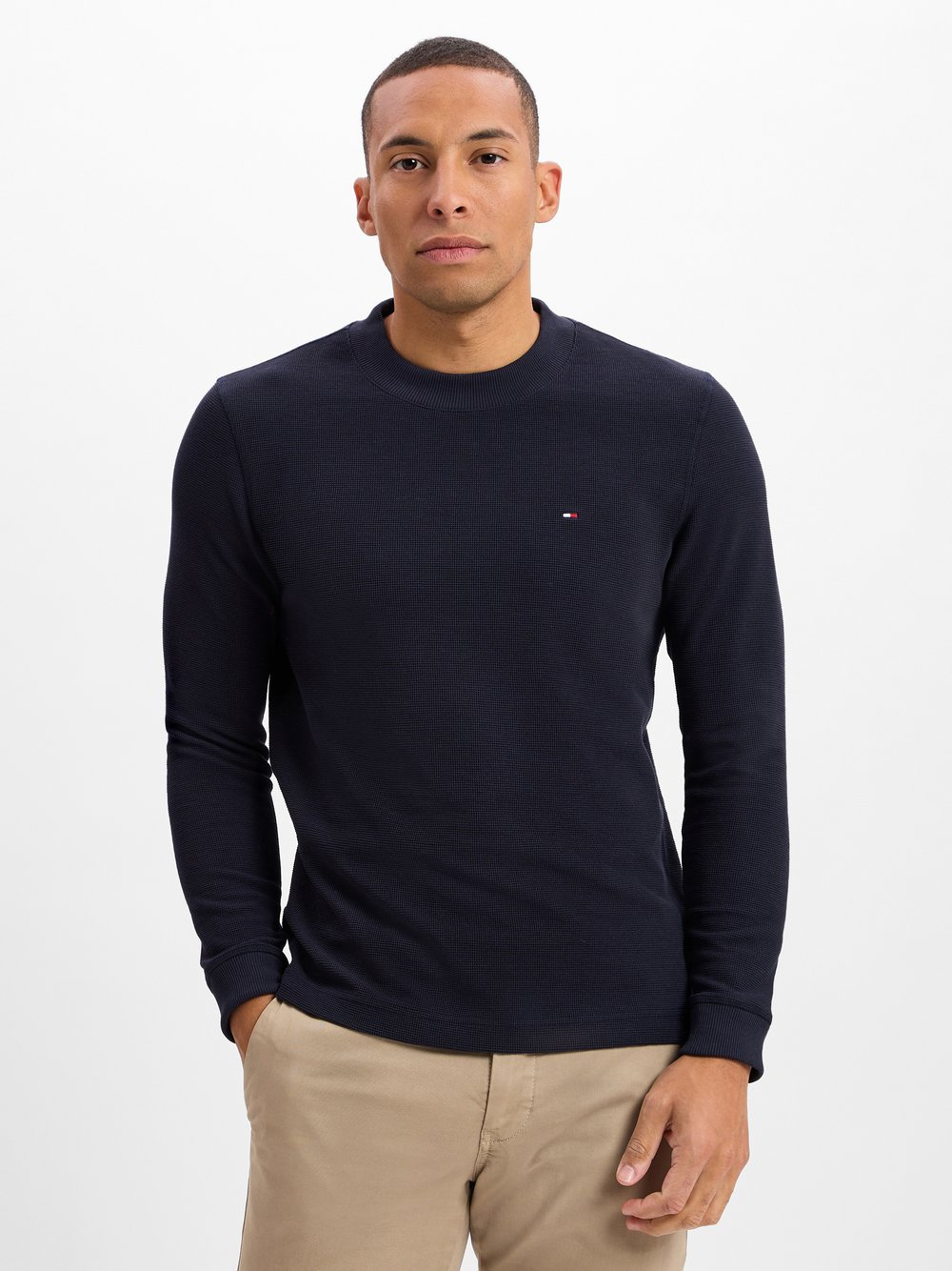 Tommy Hilfiger Męska koszula z długim rękawem Mężczyźni niebieski, XL