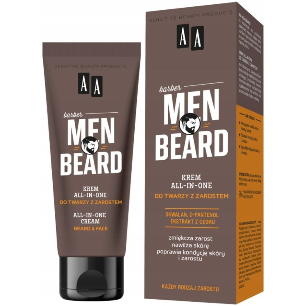 AA Men Beard krem all-in-one do twarzy z zarostem 50 ml