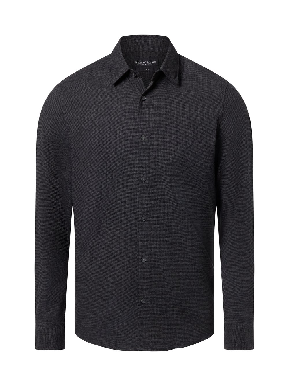 Marc O'Polo Koszula męska Mężczyźni Regular Fit Bawełna szary, XL