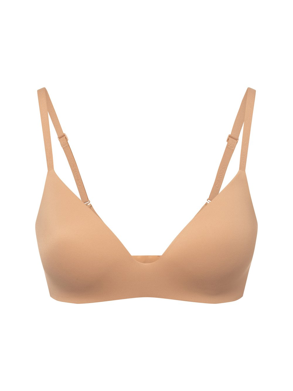Calvin Klein Damski biustonosz bez drutów Kobiety Sztuczne włókno beżowy, 80C