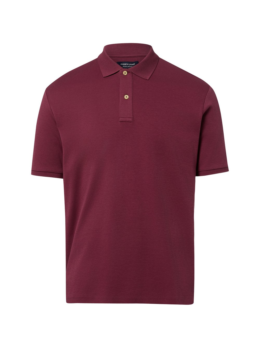 Andrew James Męska koszulka polo Mężczyźni Bawełna czerwony, XL