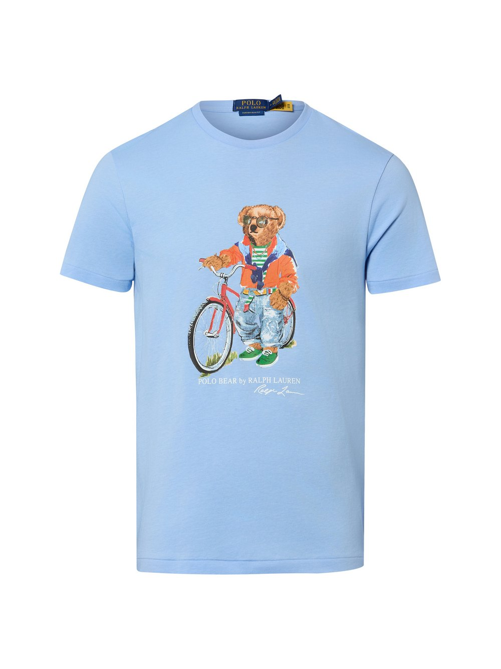 Polo Ralph Lauren Koszulka męska Mężczyźni Bawełna niebieski, L