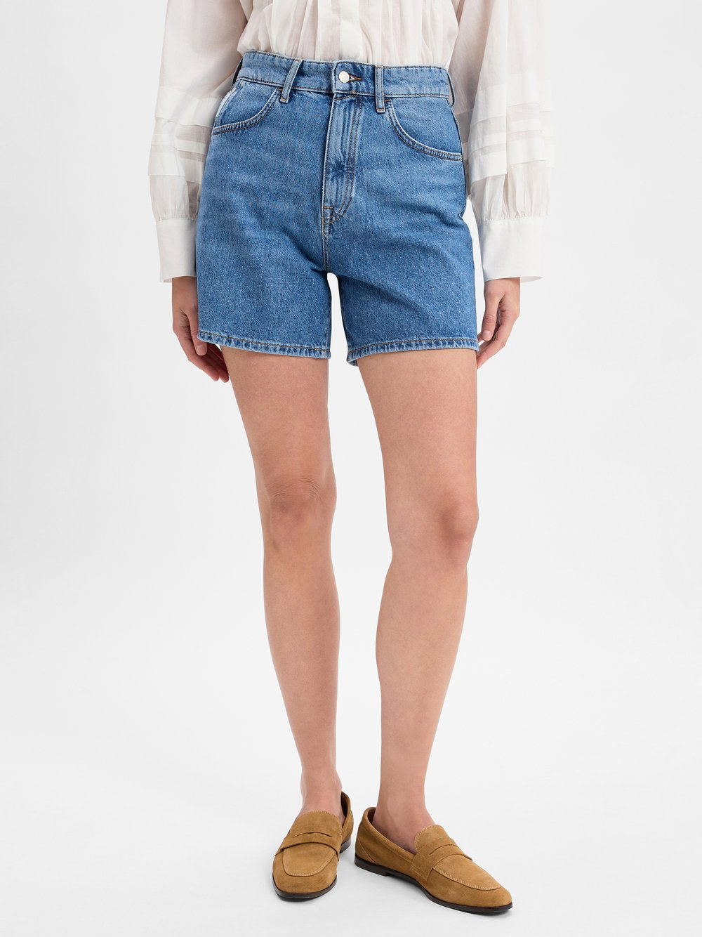Marc O'Polo Denim Dżinsowe szorty - Filda Kobiety Bawełna niebieski, 31