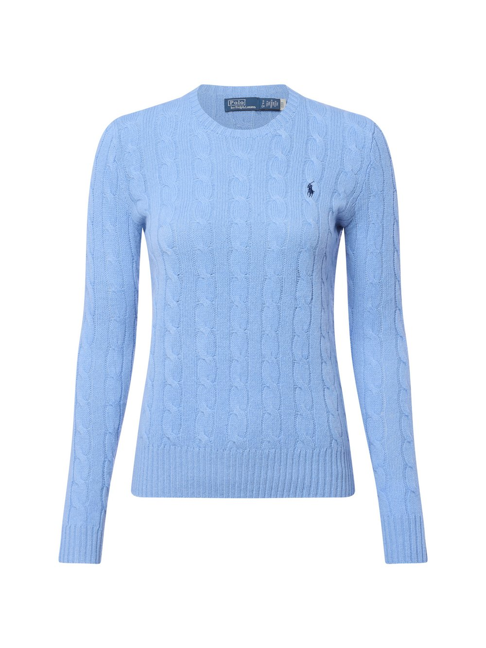 Polo Ralph Lauren Sweter damski z zawartością kaszmiru Kobiety Kaszmir niebieski, M