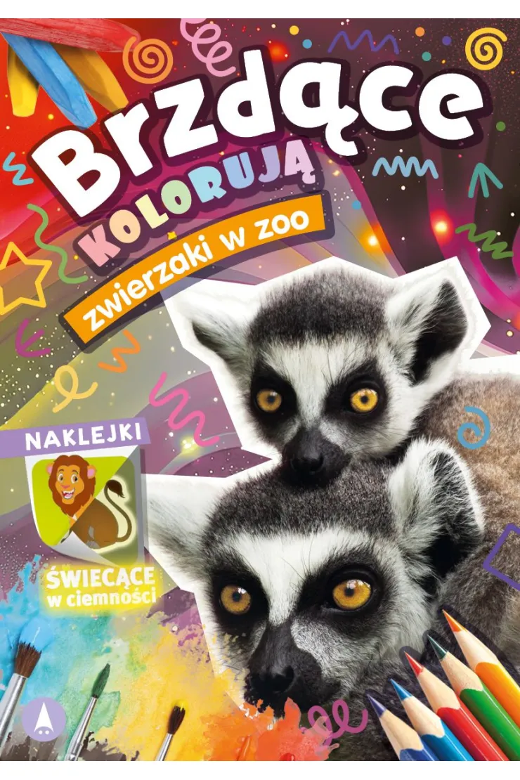 Brzdące kolorują. Zwierzaki w zoo miniaturka