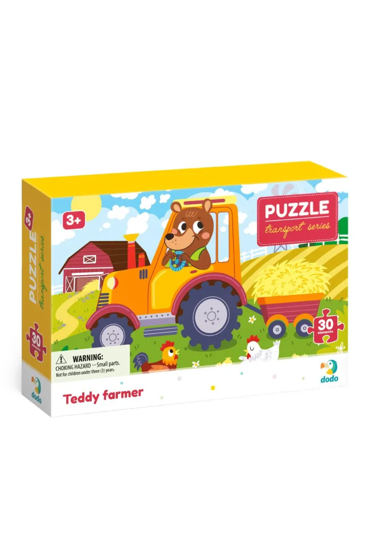 Puzzle 30 el. Profesje. Farmer Teddy