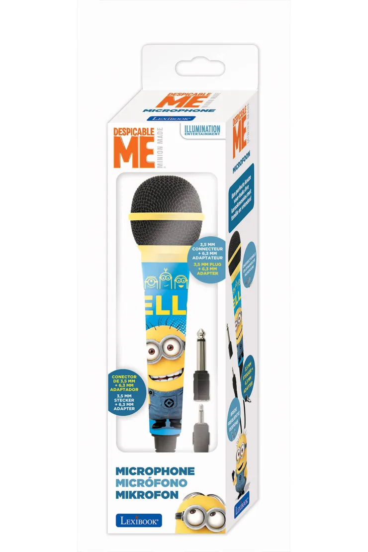 Mikrofon z projektorem Minionki MIC100DES