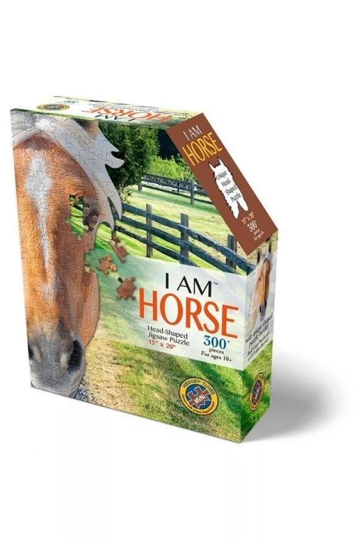 Puzzle konturowe 300 el. I am - Koń