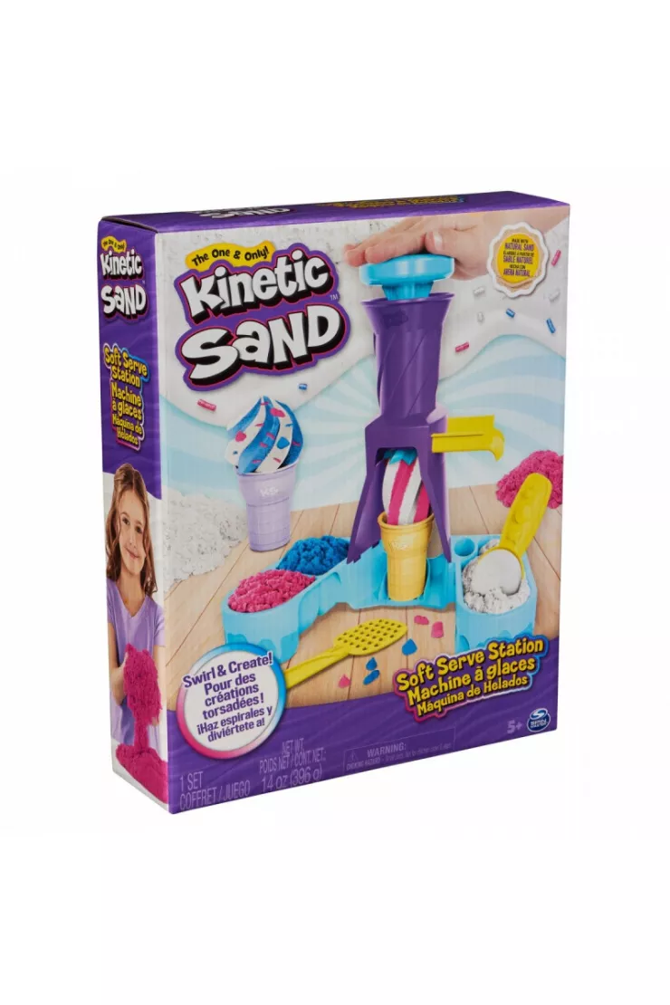 Kinetic Sand Piasek kinetyczny Wytwórnia lodów