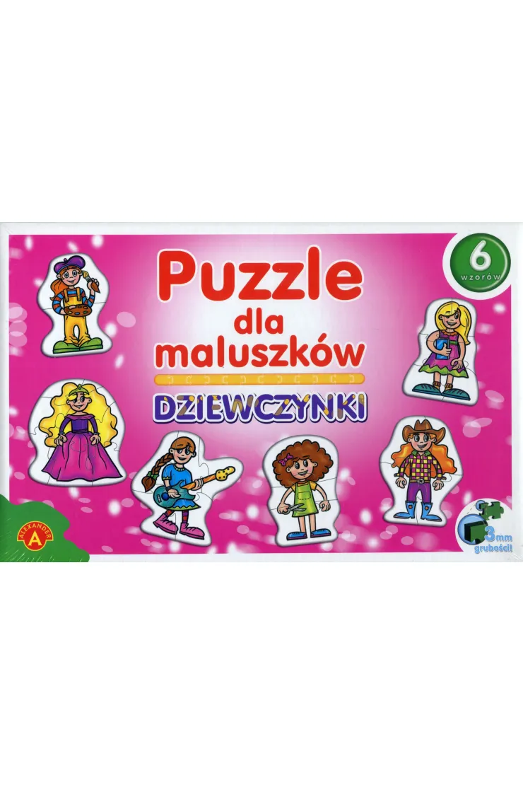Puzzle dla maluszków Dziewczynki