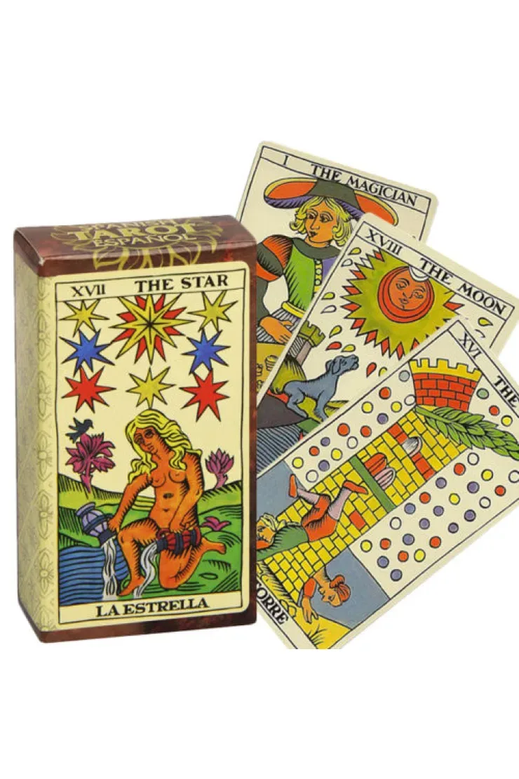 Spanish Tarot, karty do wróżenia, edycja hiszpańska