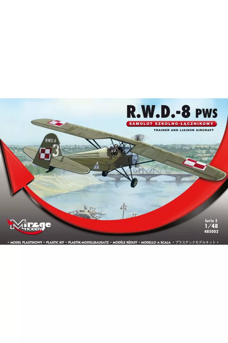 Samolot Szkolno - Łącznikowy "R.W.D -8 PWS"