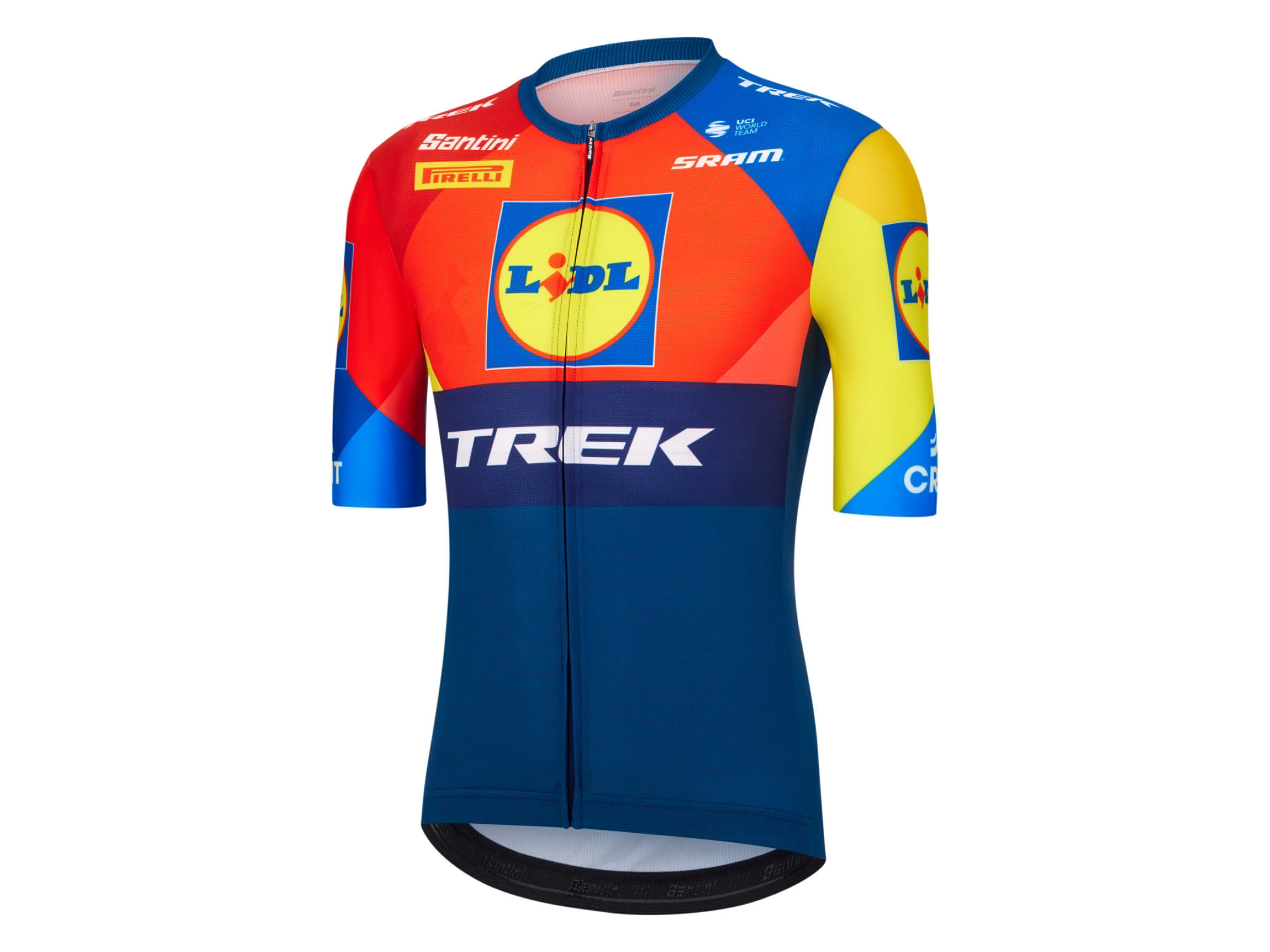 Santini Koszulka rowerowa męska Team Lidl-Trek (XXL)