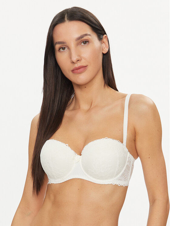 Selmark Biustonosz push-up Penelope 31026B Biały