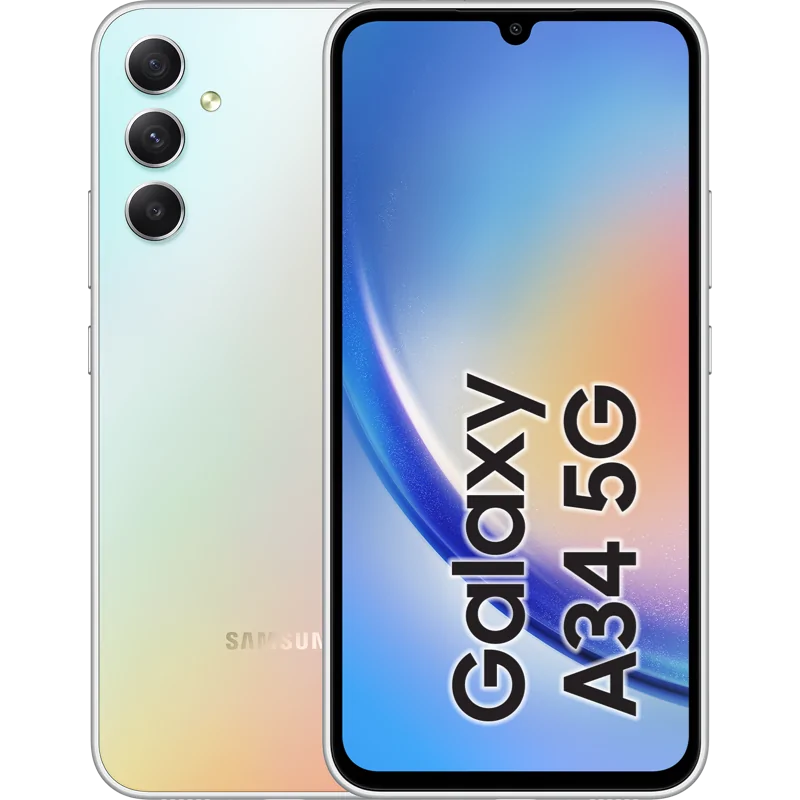 Samsung Galaxy A34 5G 128GB Srebrny