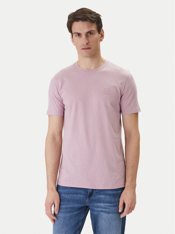 BOSS T-Shirt Tales 50508584 Fioletowy Regular Fit