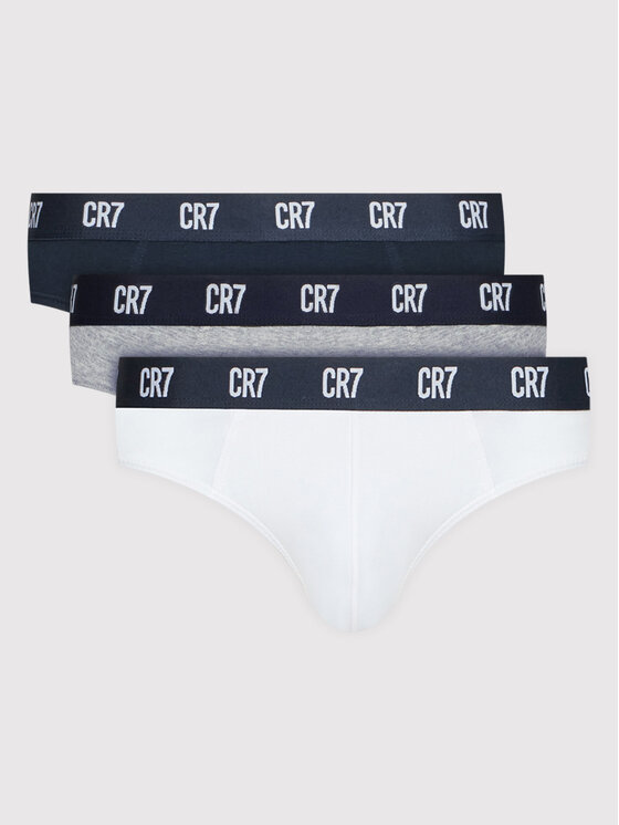 Cristiano Ronaldo CR7 Komplet slipów Basic 8100-66-2112 Kolorowy