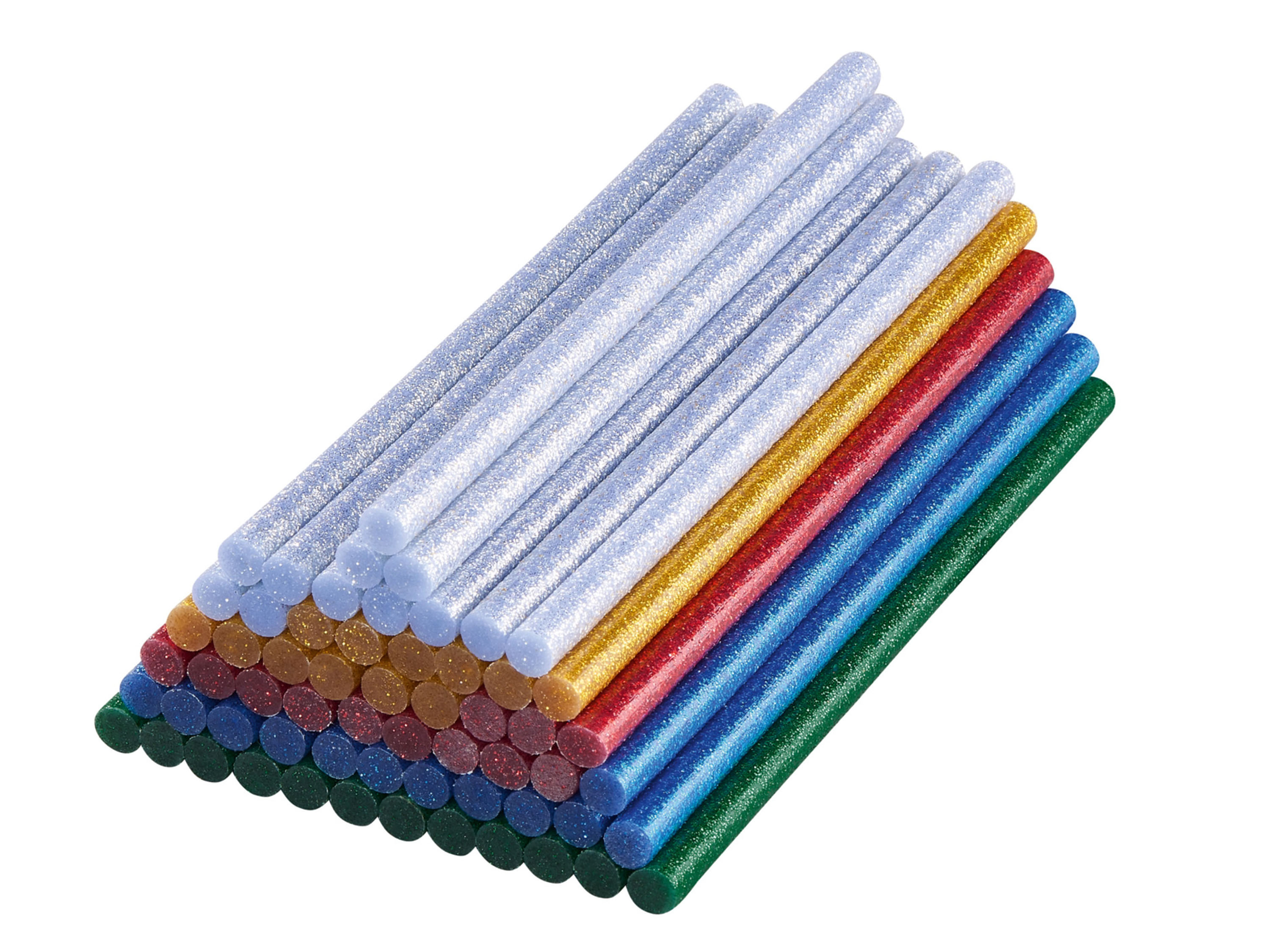 PARKSIDE® Klej niskotemperaturowy Ø 7 mm, 60 sztuk (Brokat)