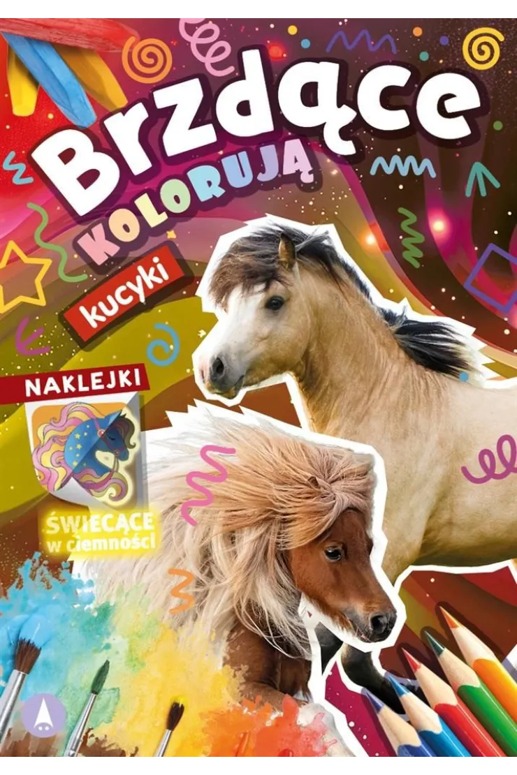 Brzdące kolorują. Kucyki miniaturka