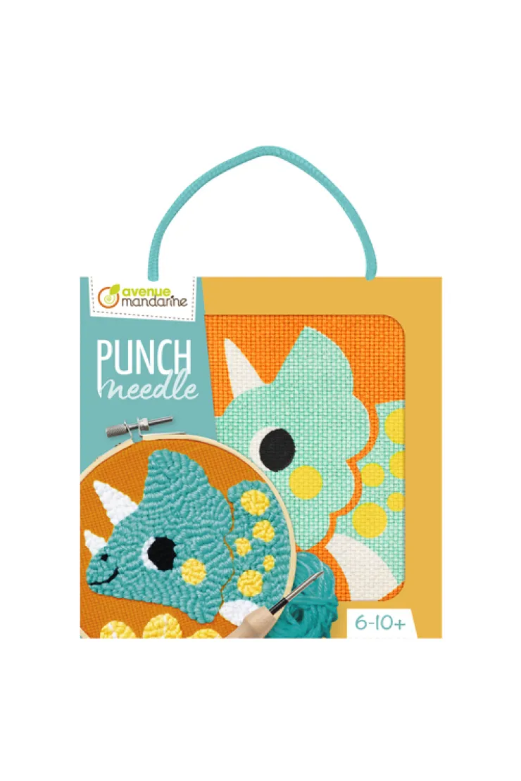 Punch Needle Dinozaur 13cm
