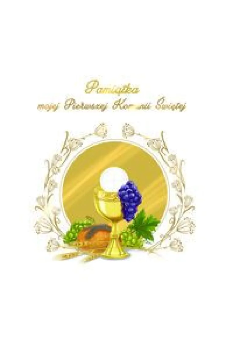 Pamiątka mojej Pierwszej Komunii Świętej, wersja 2